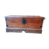 Old wooden box