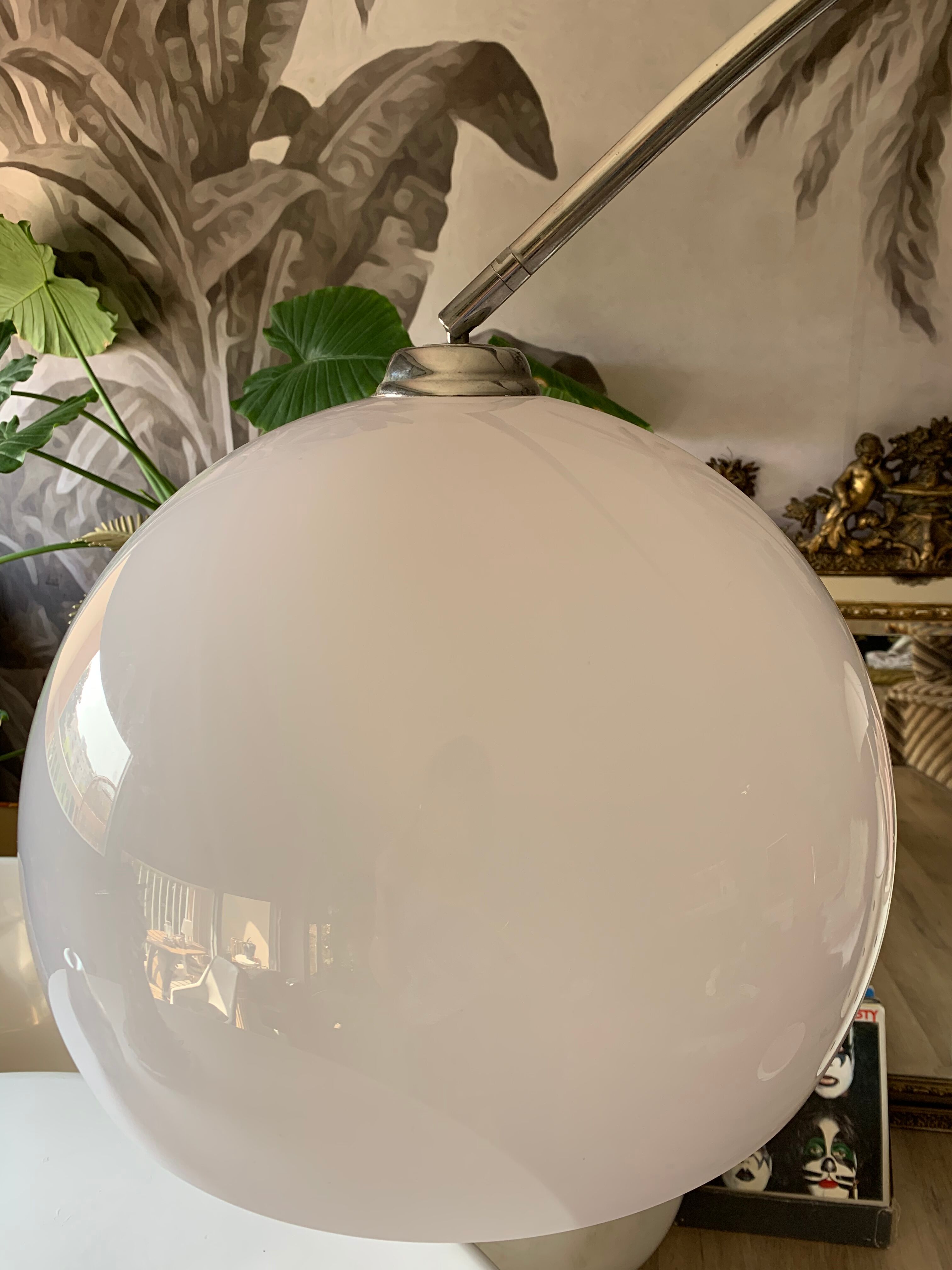 Floor lamp arch foot marble