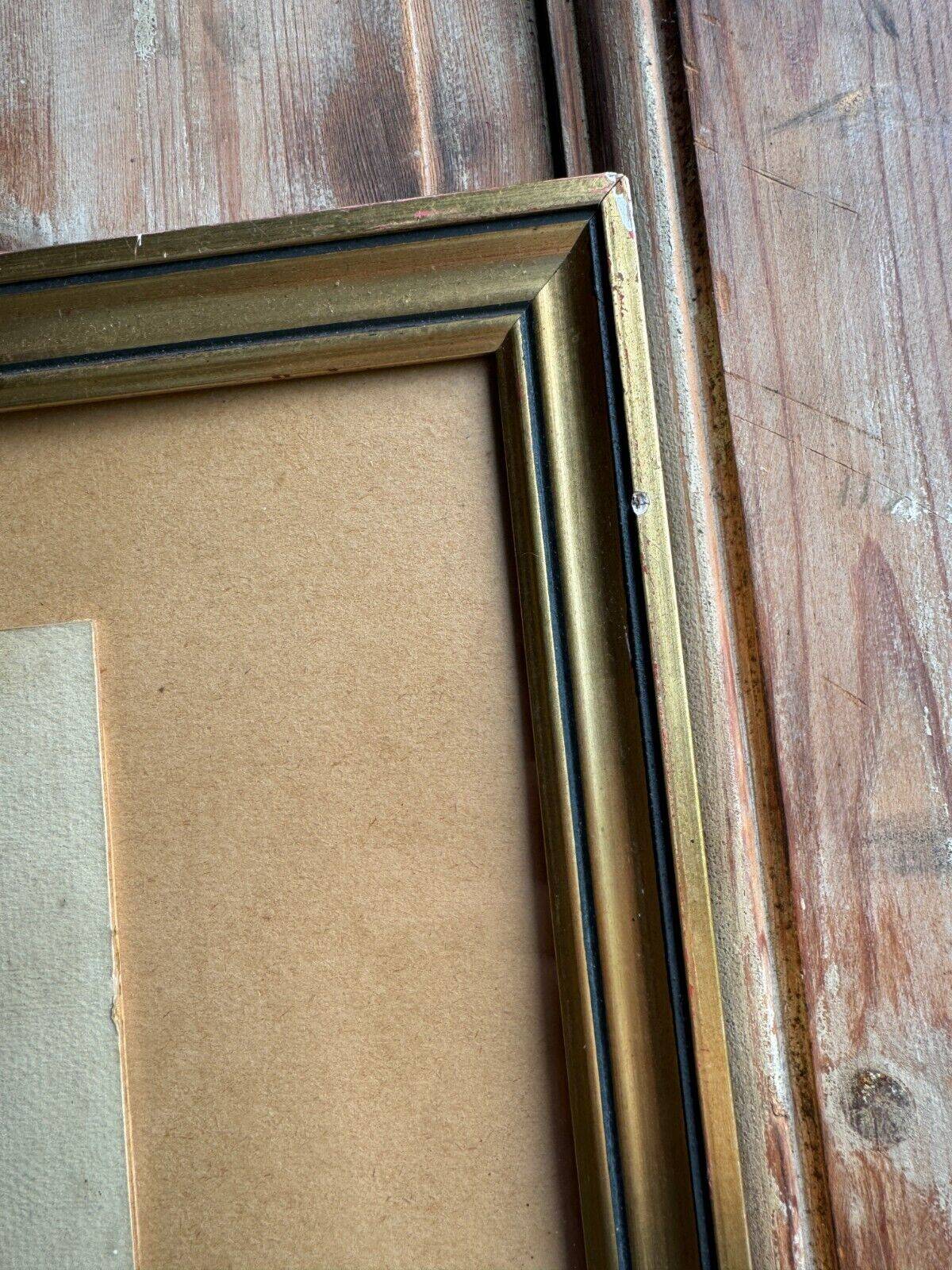 Watercolor on paper, flowering trees, mid-20th century