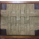 Art Deco rope armchair, made of wood
