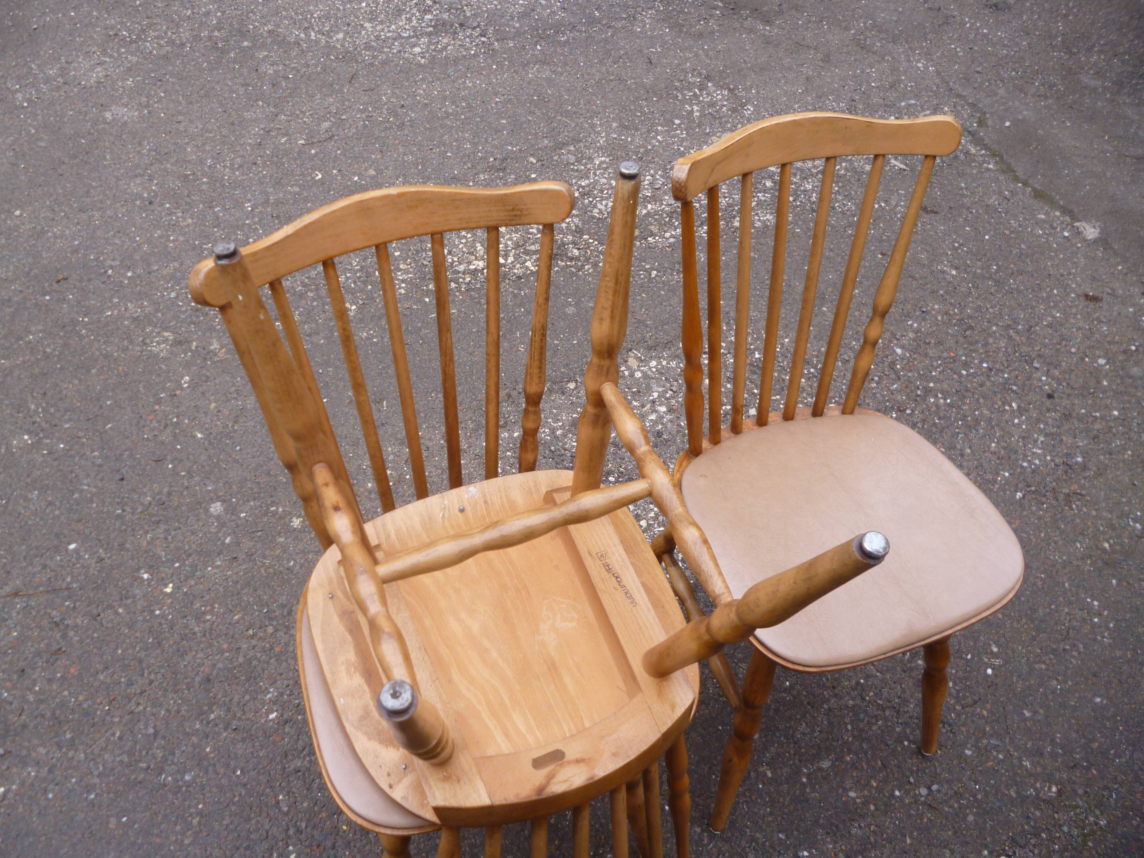 Trio de chaises Baumann Floride Tacoma