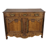 Buffet en chêne sculpté Normand