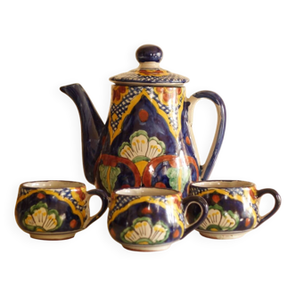 Traditional handmade tea set – Folklore ceramics