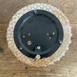 Vintage champagne round ceiling light