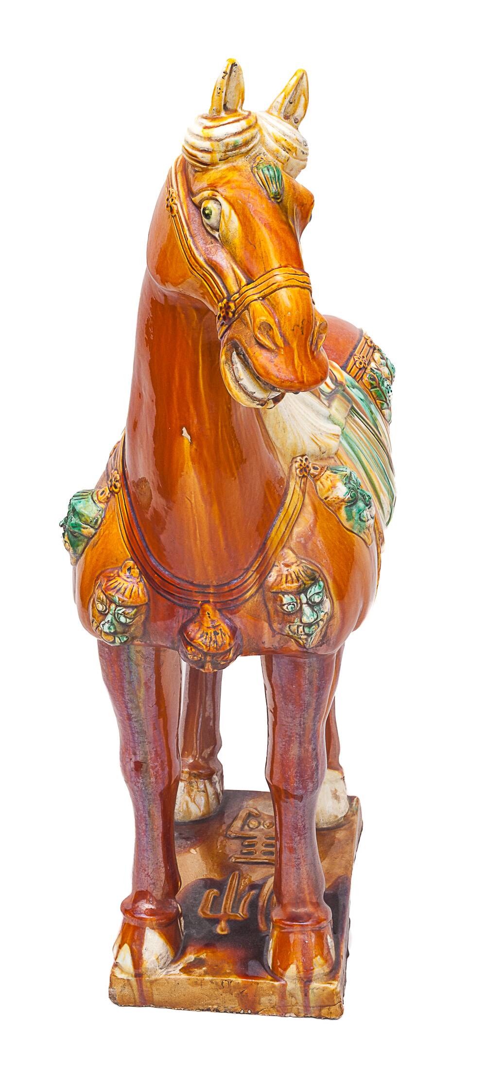 Very large Chinese ceramic horse
