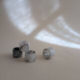 Stone napkin rings