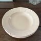 Vintage set of 8 powder pink soup plates Digoin Sarreguemines