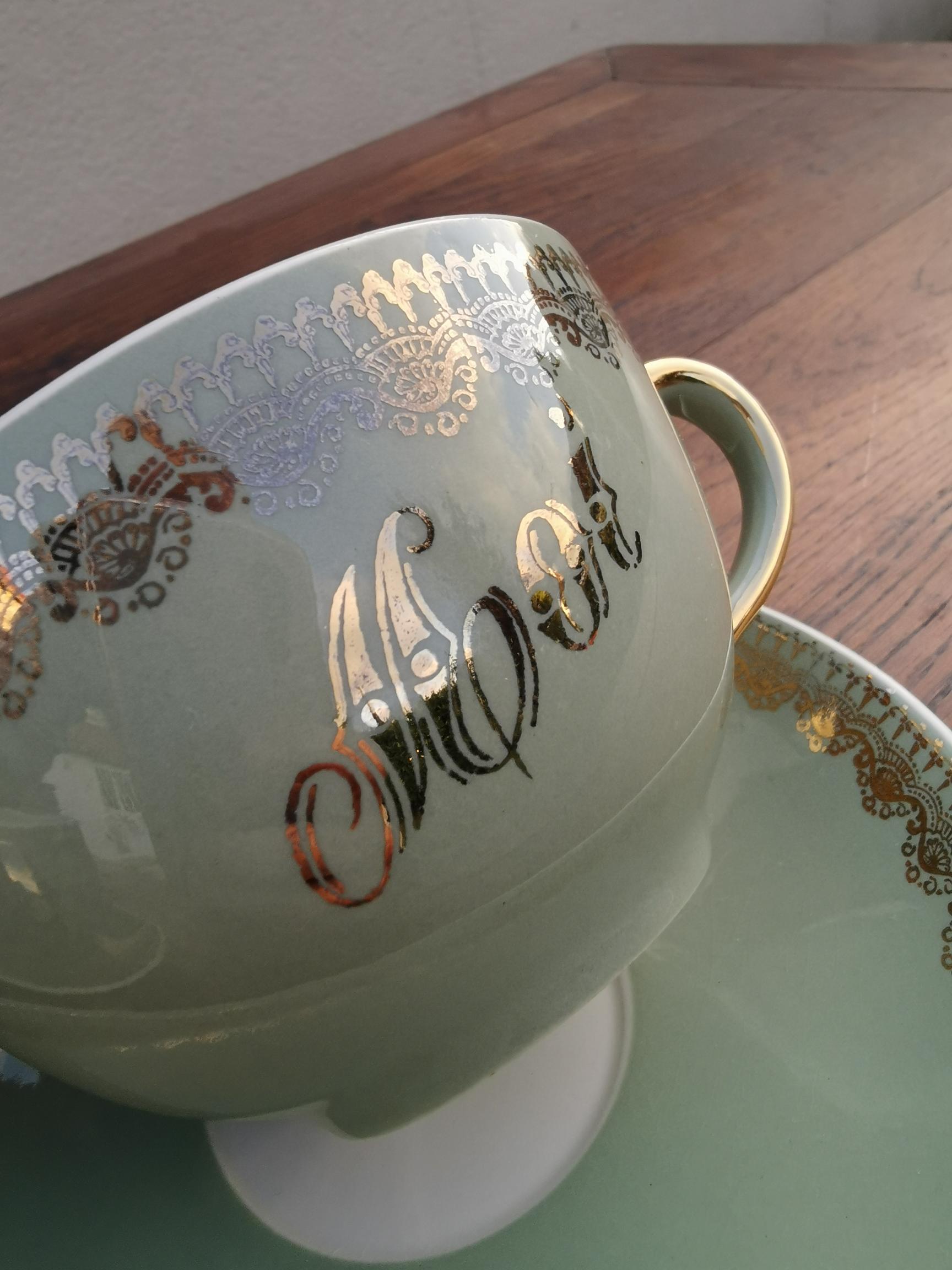 Cup and pitcher set, toi et moi nous deux, villeroy & boch