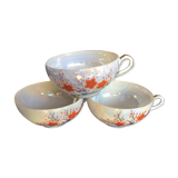 Set of Japanese porcelain cups