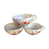 Set of Japanese porcelain cups