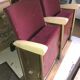 Vintage cinema bench 2 armchairs