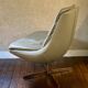 Fauteuil design vintage daya bontempi italie.