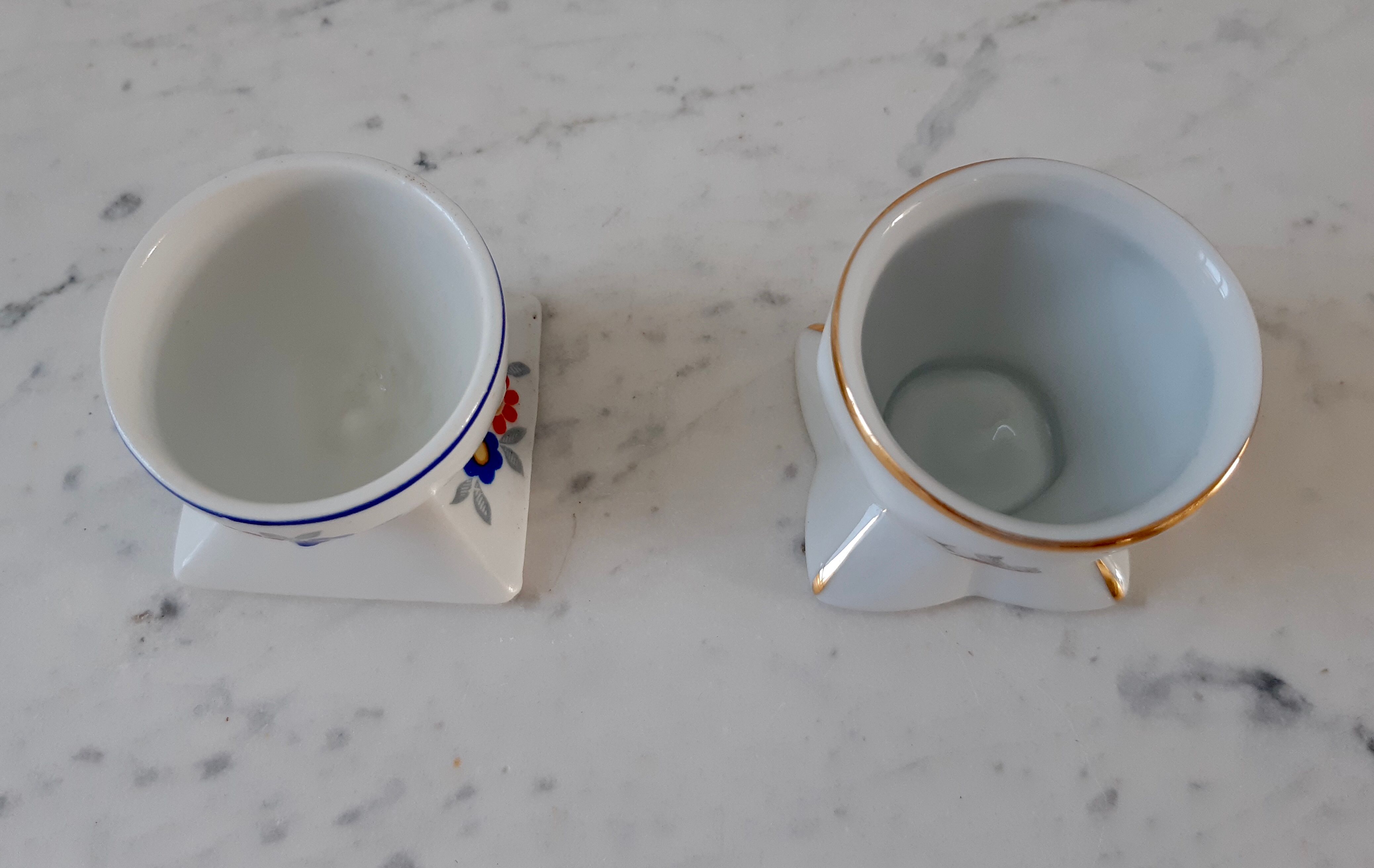 Duo de coquetiers années 60