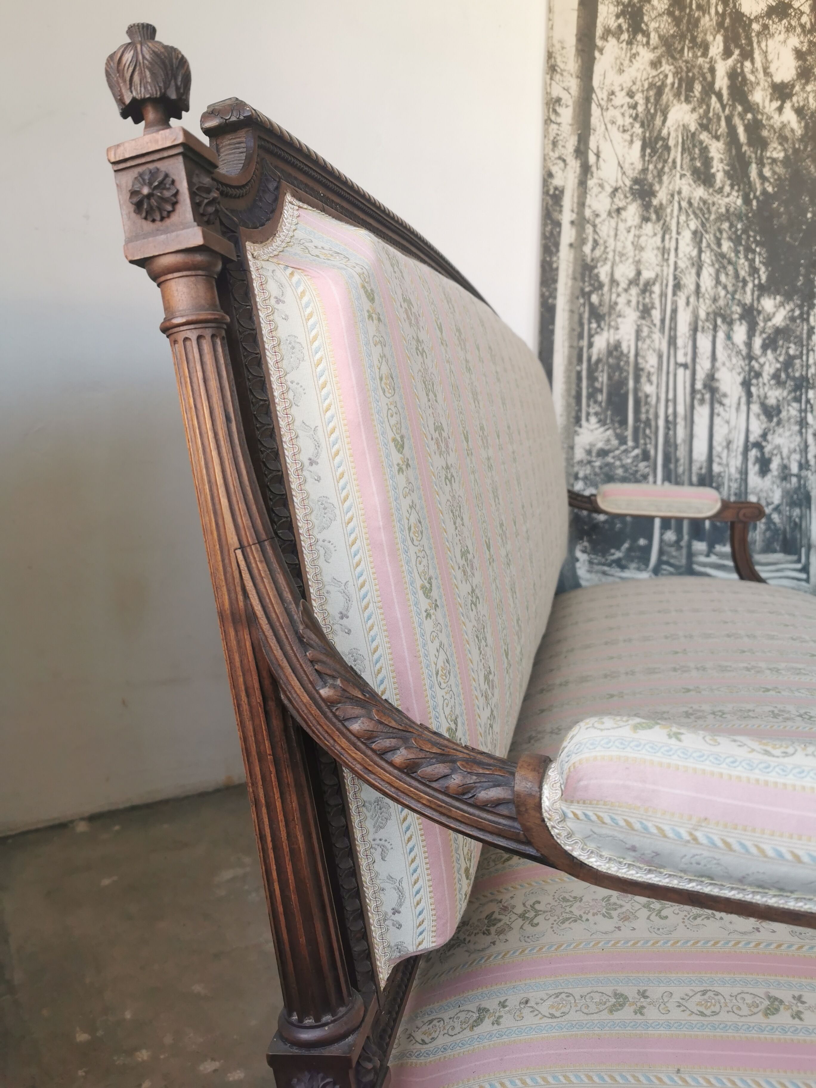 Louis XVl style bench
