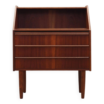 Mahogany secretary, Danish design, 1960s, manufacturer: Hanbjerg Møbelfabrik