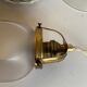 Glass suspension, cable 2 m, porcelain ram