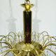 murano and crystal drops chandelier