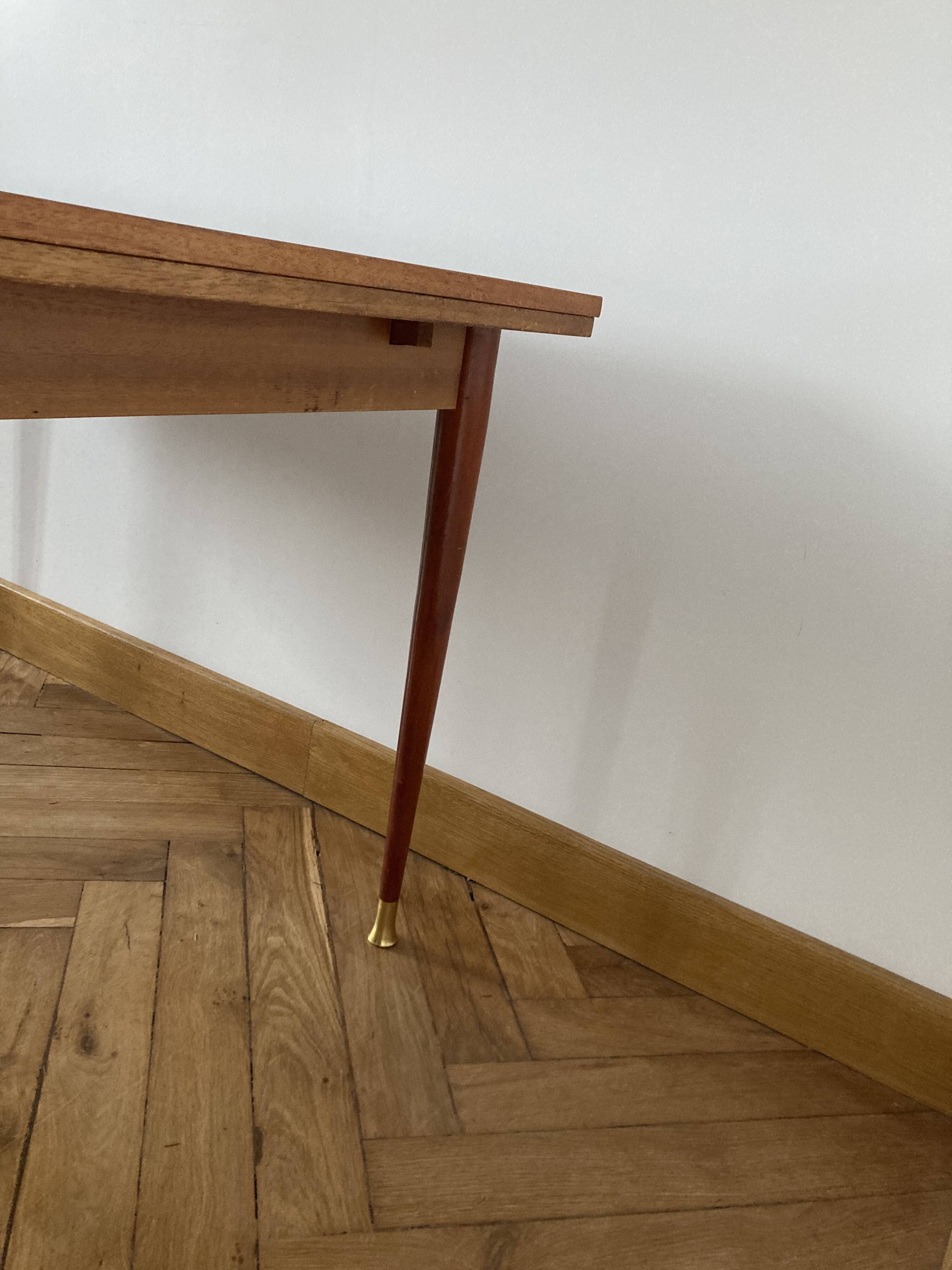 Scandinavian-style rectangular table