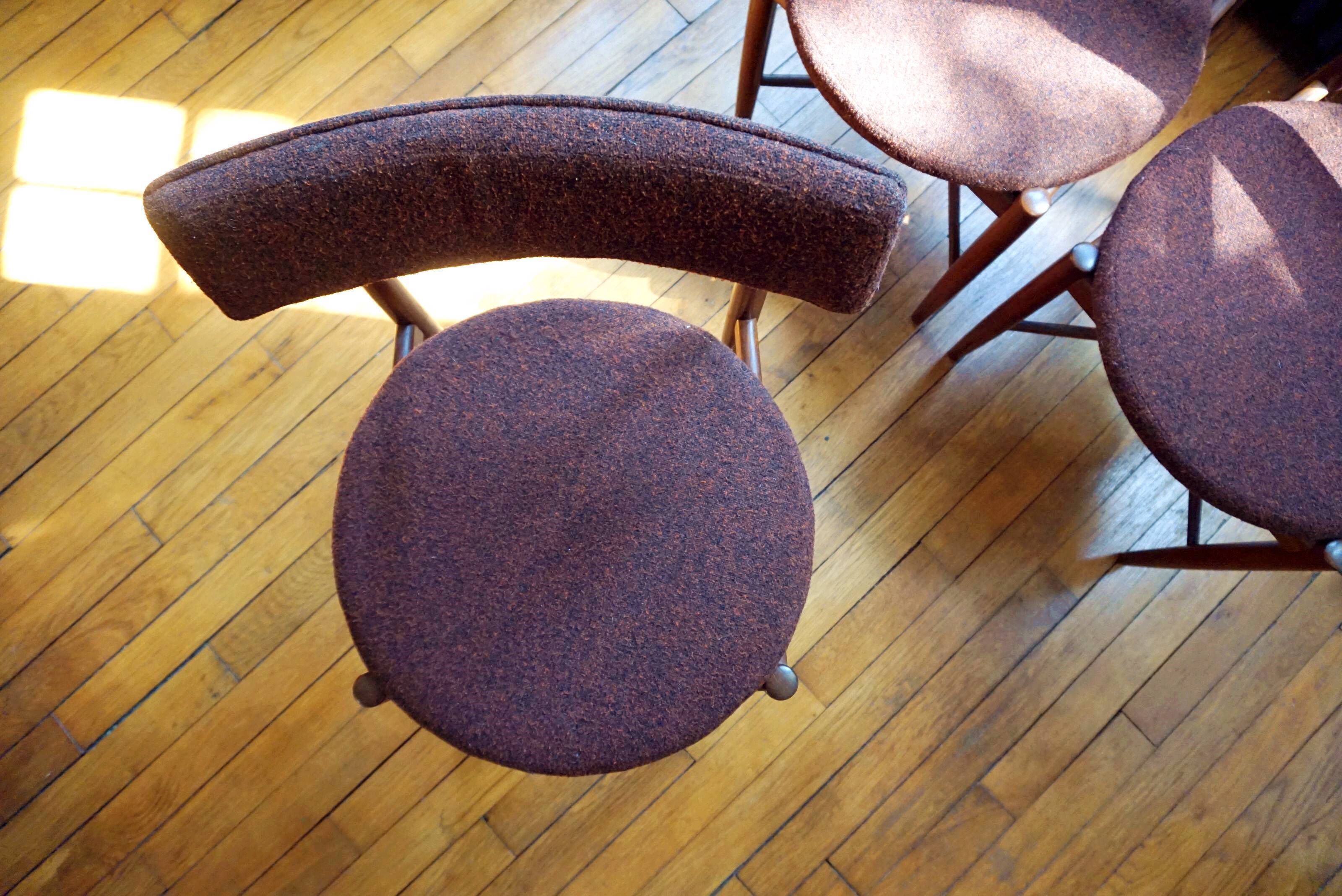 Lot 4 chairs scandinavian by G Plan