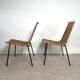 Set of 2 basket chairs, Gian Franco Legler