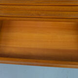 Vintage Sideboard in Teak with sliding door and drawers, 1960s