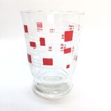 Liquor service 1950 geometric decoration