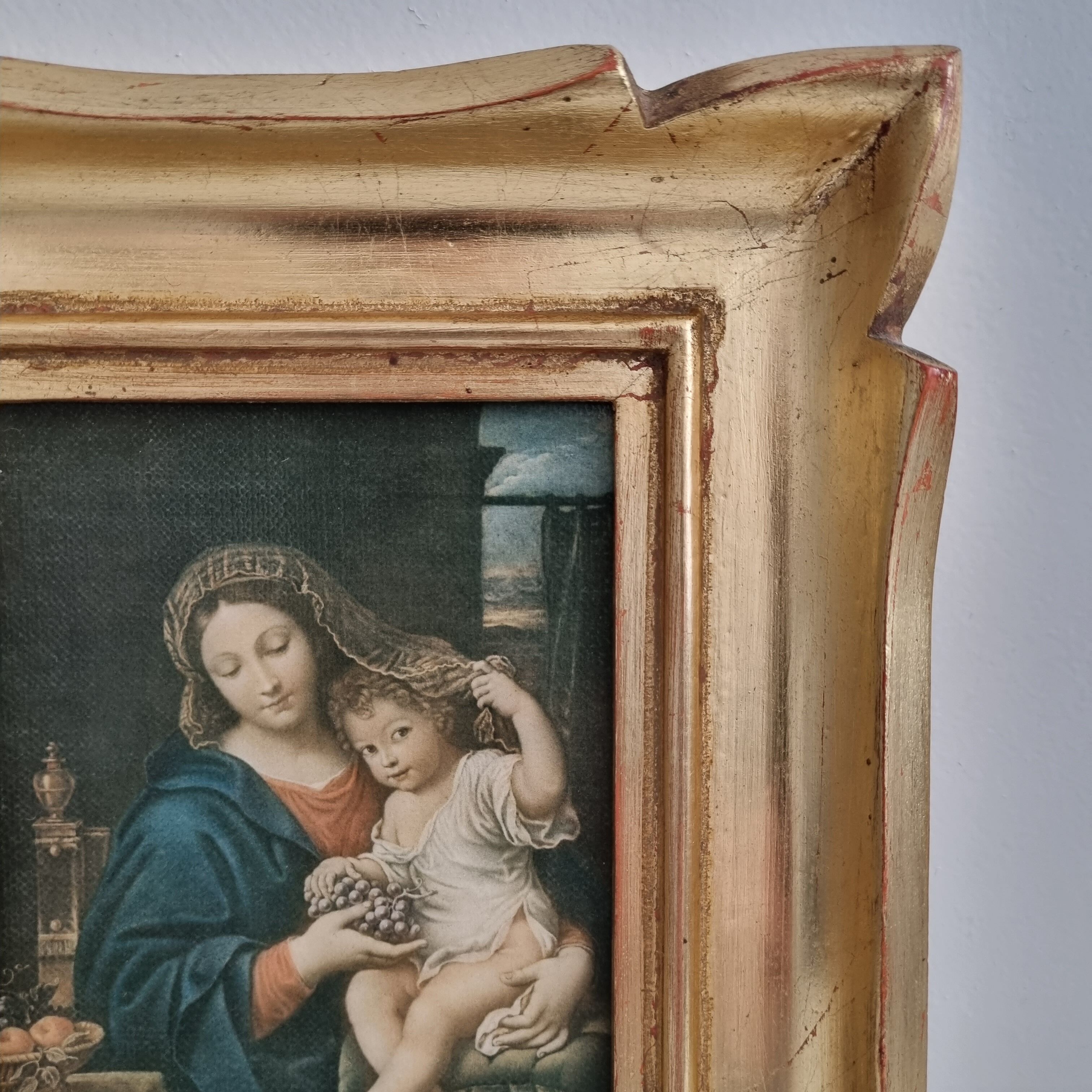 Reproduction painting Virgin with a bunch by Pierre Mignard