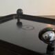 Anna Castelli pair of black Componibili night tables