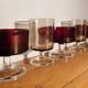 Ensemble verres et coupes 1970