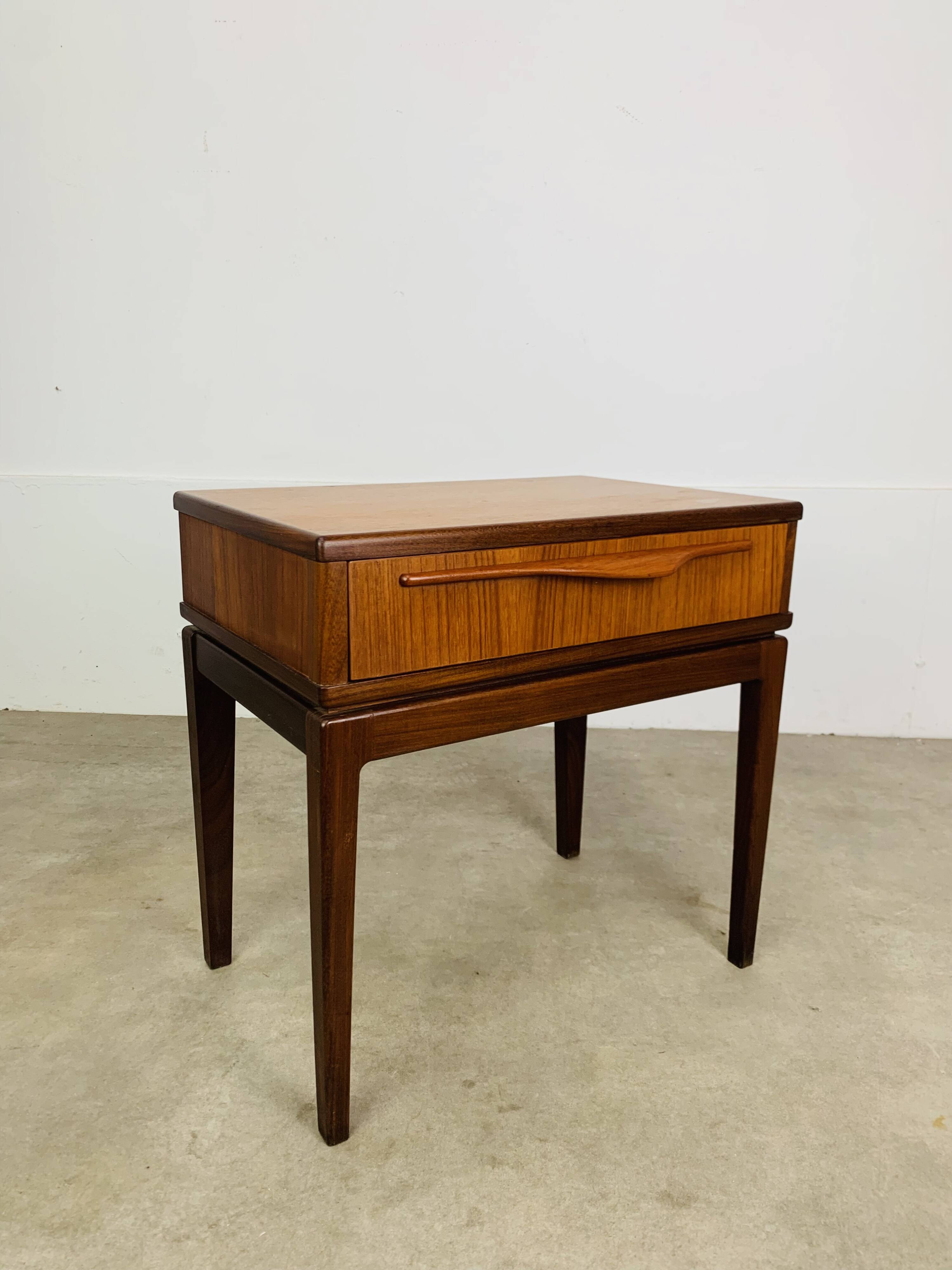 Chevet scandinave en teck, années 60