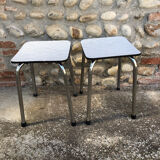 Pair of Formica stools