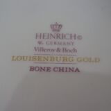 Porcelain box from Villeroy & Boch Heinrich Louisenburg Gold