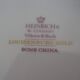 Boite en porcelaine de Villeroy & Boch Heinrich Louisenburg Gold