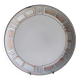 Flat round dish sandstone from niderviller vintage mesh model