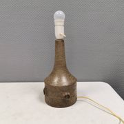 Ceramic table lamp by Danish artist Gitte Dochedahl Denmark 1960s.