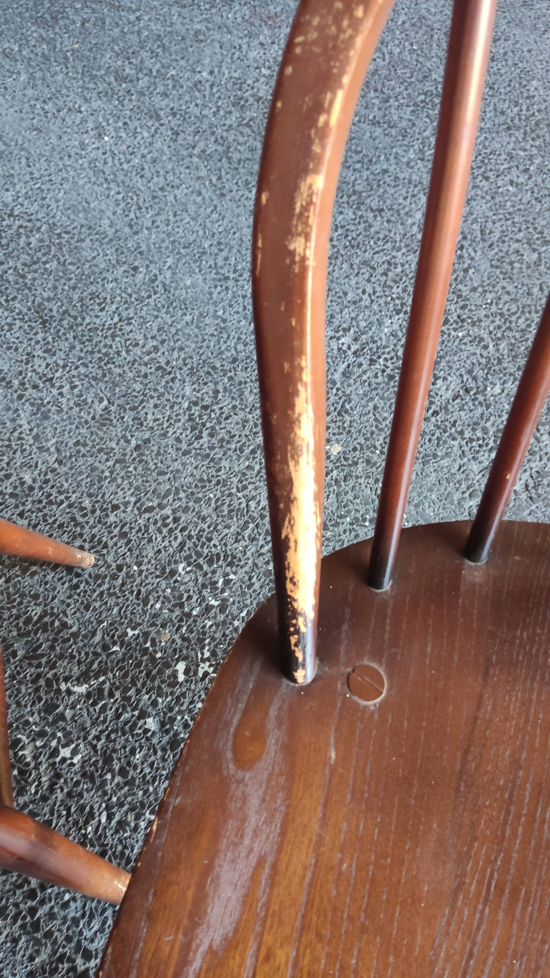 Série de 4 chaises Ercol des années 60