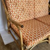 Rattan sofa