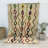 Handmade Moroccan Berber carpet 240 x 153 CM