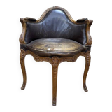 Fauteuil de bureau style Louis XV style "Couillard"