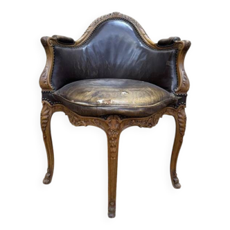 Fauteuil de bureau style Louis XV style "Couillard"