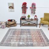 5x7 Red & Blue Classic Persian Rug 150x211Cm SK