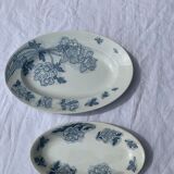 Two dishes of service model Floréal luneville K & G vintage and collector