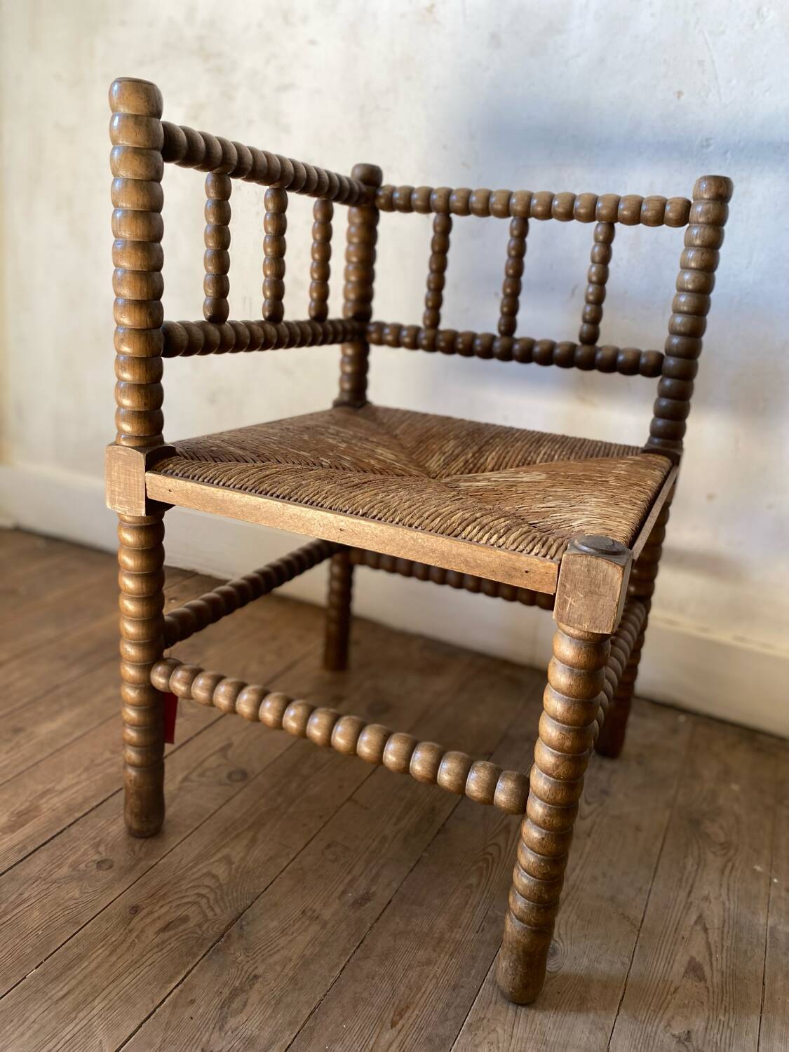 Pearl wood armchair