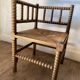 Pearl wood armchair