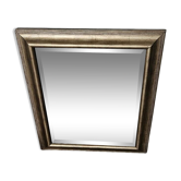 Miroir biseauté sous cadre doré