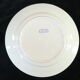 12 assiettes plates badonviller décor fleur bleu no digoin nº1