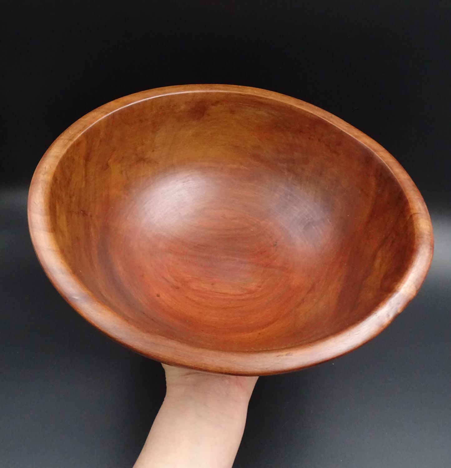 Coupe en bois objet déco et vintage des années 1970