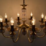 Mid-century Chandelier by Kamenicky Senov, Czechoslovakia, 1970's.