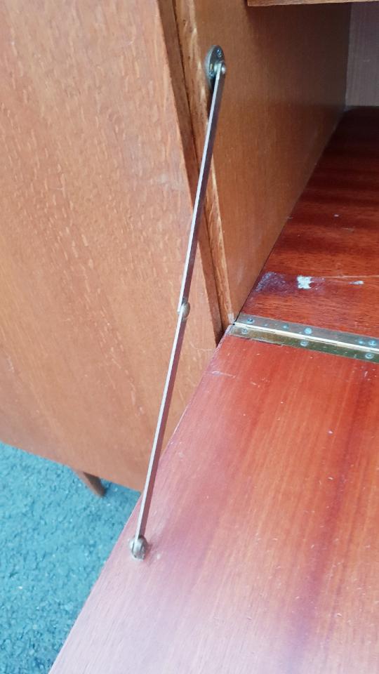 Scandinavian vintage library-secretary