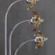 1980s Floor Lamp with Murano Glass ,Italy